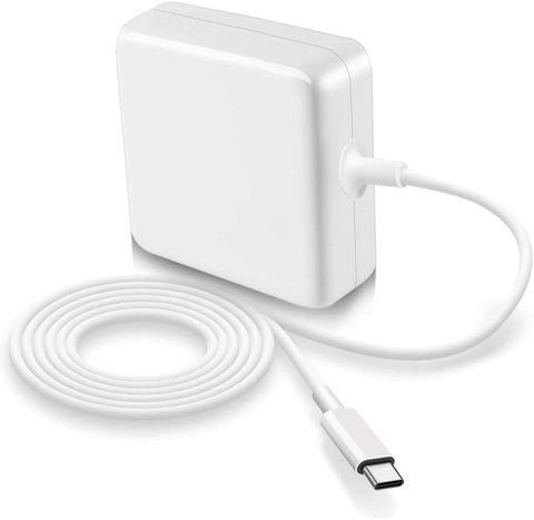 87W USB C Charger Compatible With MacBook Pro 13" 15" (2016-2021) A1707 1719 A1990 A2251 A2289, 61W Fast Charging Power Adapter for MacBook Air 2018 2019 2019 20 and O other Type C devices (20V-4.3A)