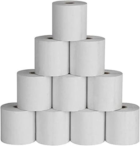 Generic 10 Rolls Thermal Cashier Size 80mm x 7.9 Roll 75 Meters Printing And Clarity - Thermal Paper