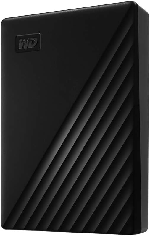 4TB My Passport Portable External Hard Drive with backup software and password protection, Black - WDBPKJ0040BBK-WESN 4 TB