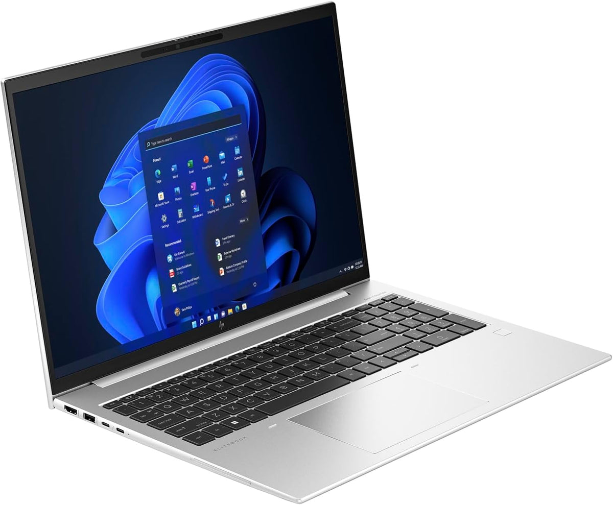 HP EliteBook 860 G10 Laptop, 16" FHD+ Business Computer, 13th Gen Intel 10-Core i7-1355U, 32GB DDR5 RAM, 1TB PCIe SSD, WiFi 6E, Backlit Keyboard, Fingerprint Reader, Windows 11 Pro, AZ-XUT