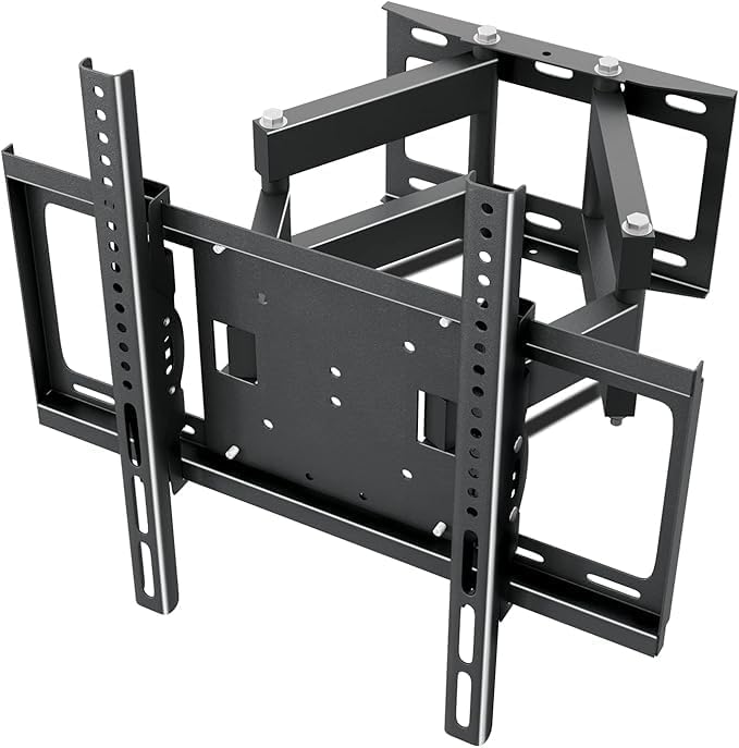 26-63 inch 4K LED LCD Medium Front and Rear Adjustable Up and Down Angle, Full Motion TV Wall Stand, Tilt & Swivel Movable TV Mount, Load Capacity 50kg Left and Right Swivel Wall TV Arm Wall