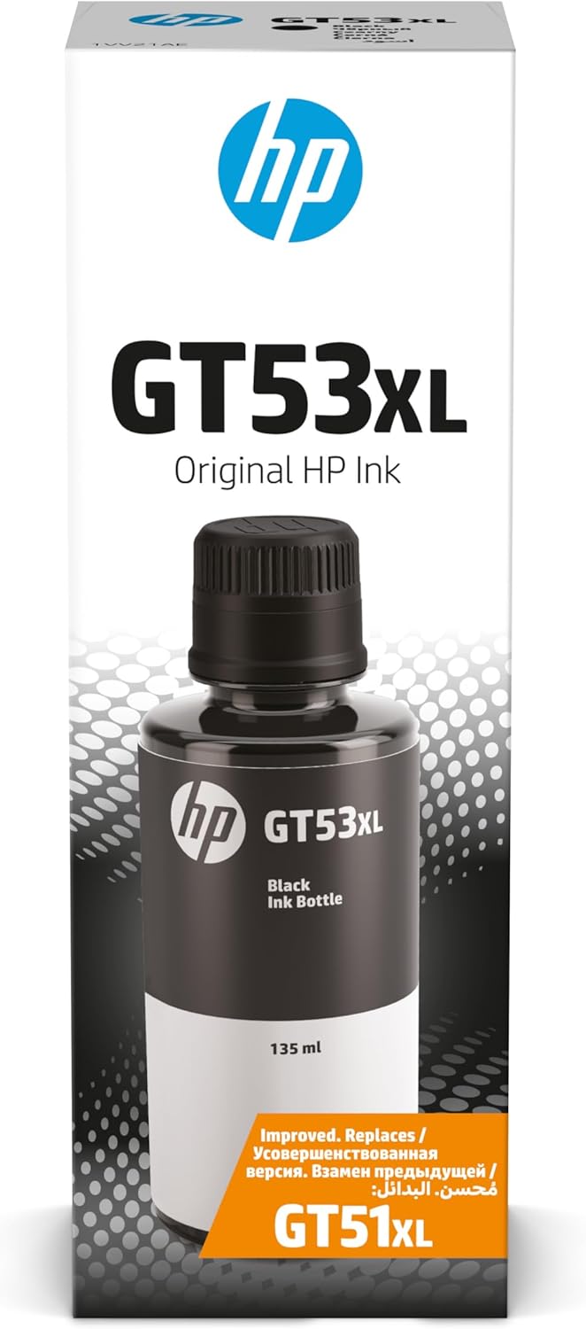 HP GT53XL 135-ml Black Ink Bottle