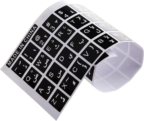 Generic Stickers Arabic and English characters for the keyboard