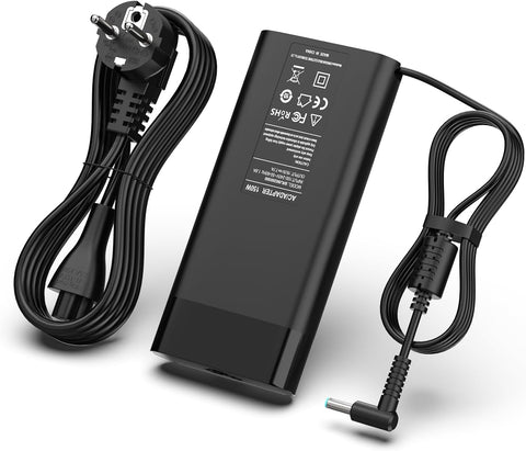 150W 19.5V 7.7A Power Charger for HP OMEN 15 17 Pavilion Gaming 15 17 ZBook Studio G3 G4 G5 G6 G8 Power G7 G8 Fury 15 17 G8 TPN-CA11 TPN-DA09 L32661-001 AC Adapter