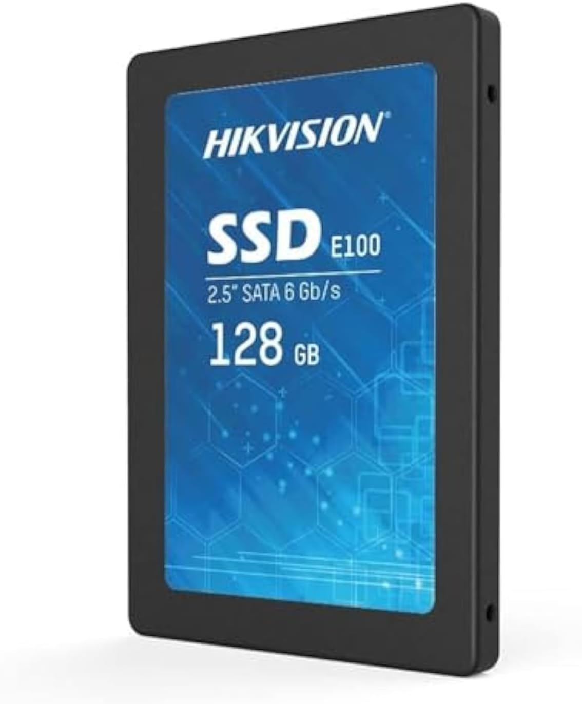 Hikvision e100 2.5'' ssd 128gb, internal solid state drive disk storage for laptop desktop, up to 550 mb/s 3d nand sata iii 2.5 inch