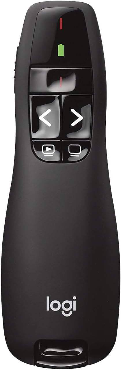 R400 Wireless Laser Presentation Remote Black