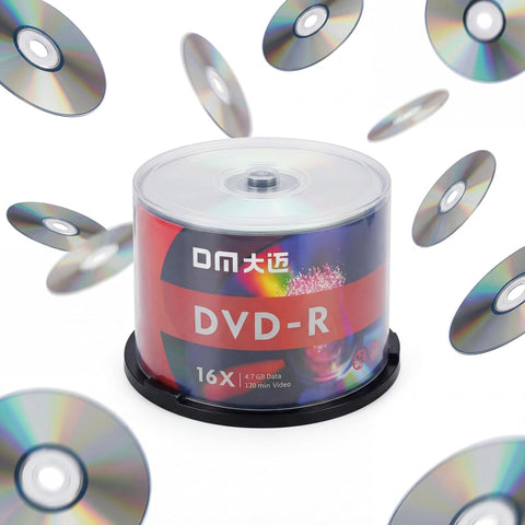 DVD-R 16x Recordable 4.7GB 120 Mins - Pack of 50