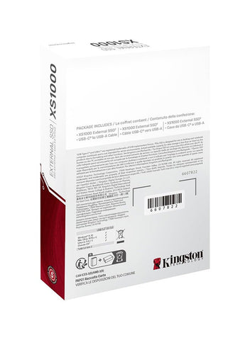 XS1000 2TB External SSD USB 3.2 Gen 2 – Ultra-Fast Portable Drive