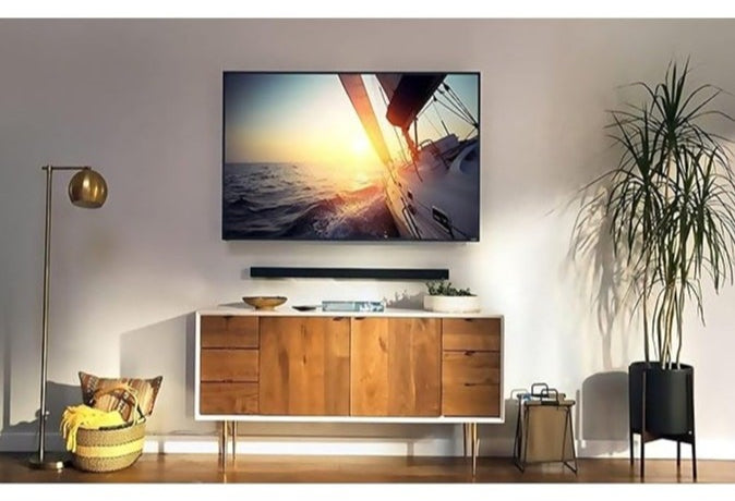 Black TV Wall Mount for 26-63 Inch LED LCD Flat Screens – Durable & Easy to Install