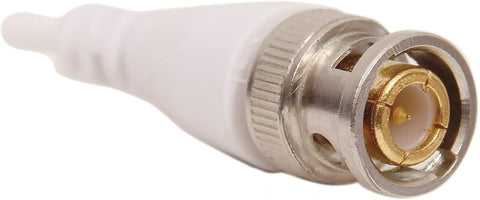 BNC Connector 10 pieces - White