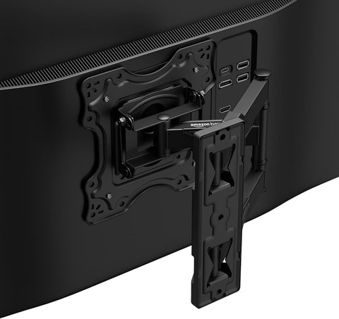 Strong LCD- Metal Full Motion Wall Bracket With Screws And Easy To Install Suit For TV Size 32 To 55 - Black