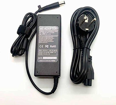 HP 19V 4.74A 90W Laptop 7.4 x 5.0 mm Adapter Charger Compatible with HP Pavilion DV4 DV5 DV6 Series