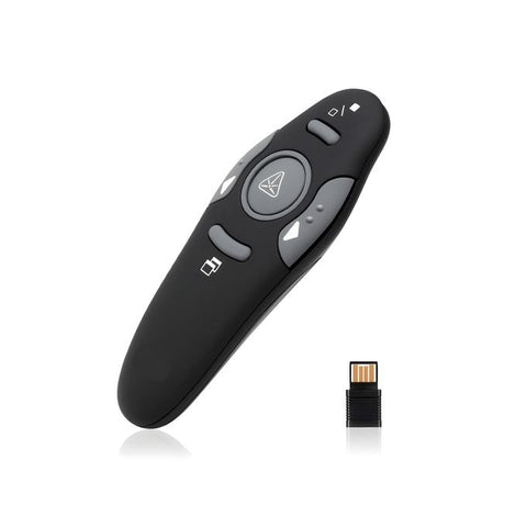 2.4Ghz Wireless Presenter Laser Pointer Pen Black/Grey
