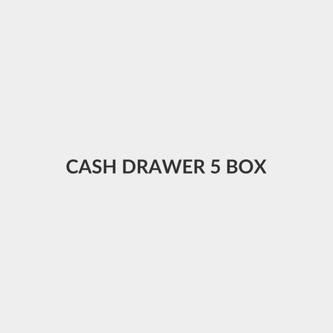 CASH DRAWER 5 BOX SAFE 5.5 K.G - Generic