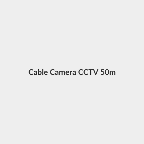 Cable Camera CCTV 50m RJ59 -Point - Point