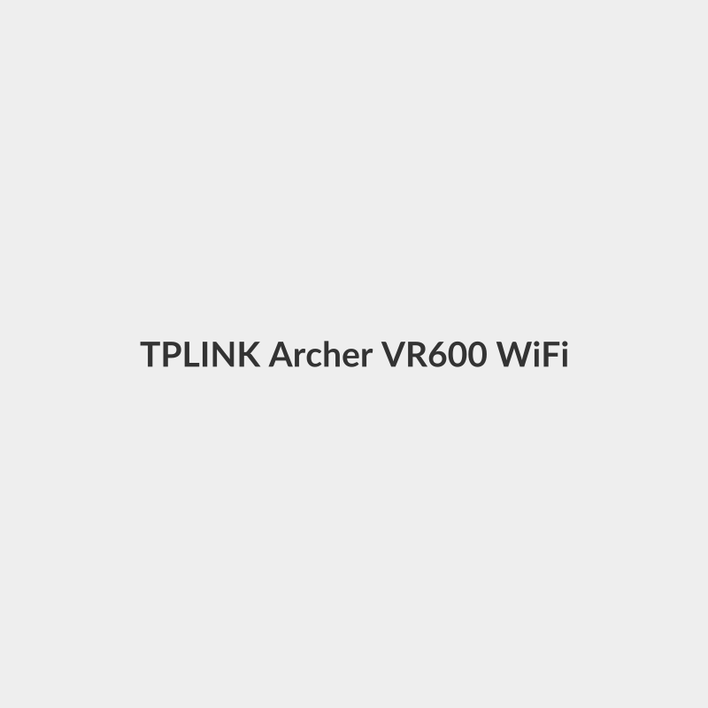 TP-LINK Archer VR600 WiFi Dual Band 5GHz Wireless Gigabit VDSL/ADSL Modem Router Black - TP-LINK