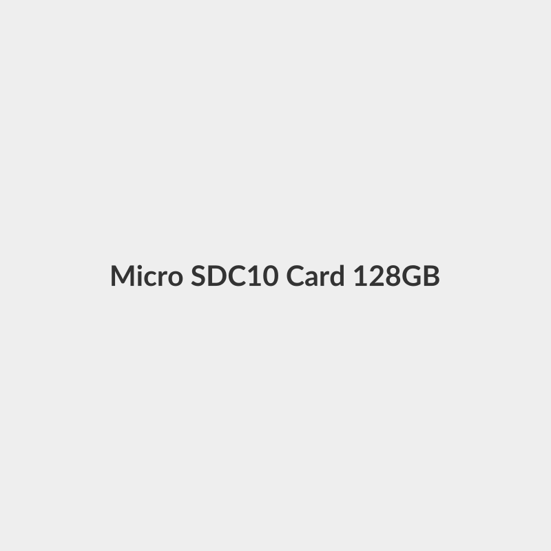 Micro SDC10 Card 128GB With SD Adapter 128 GB - Kingston