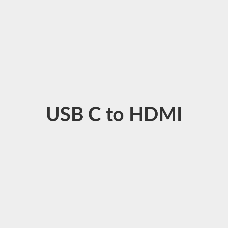 USB C to HDMI VGA Adapter + USB3, 4 in 1 USB Type C to VGA HDMI + USB 3 Splitter Converter Adapter 4K*2K - Generic