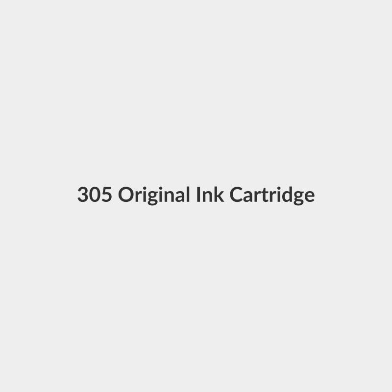 305 Original Ink Cartridge Black | Works with HP Deskjet 2300, 2700, Hp Deskjet Plus Series 4100, Hp Envy 6010 Series, Hp Deskjet Envy Pro 6400 Series Black - View 4