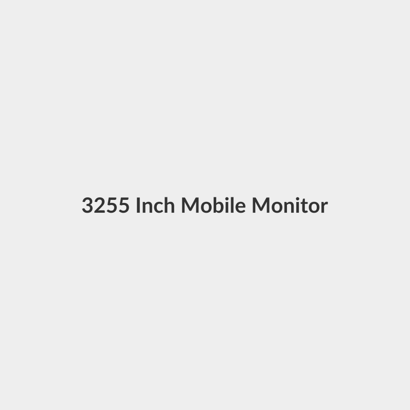 32-55 Inch Mobile Monitor Wall Mount Full Motion LED LCD Flat/Curved Monitor Mount Holds up to 70 lbs., Black P4 TV Mount - Generic