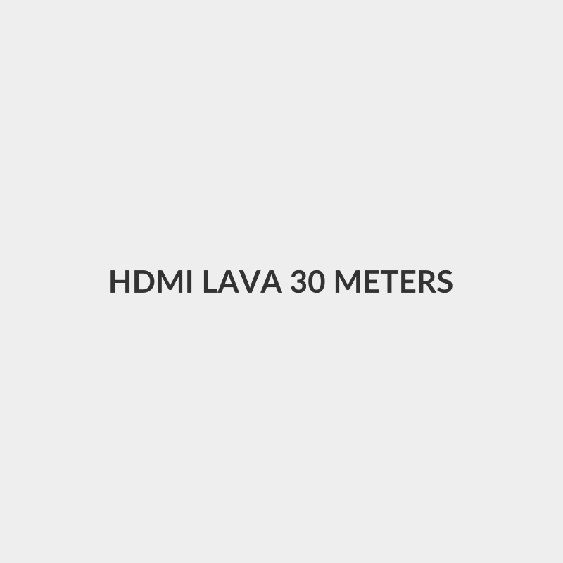 HDMI LAVA 30 METERS FLAT CABLE HIGH SPEED CABLE FOR PC , LAPTOP , XBOX , PLAY STATION , SMART TV AND ANY DEVICE HAS AN HDMI PORT - Lava