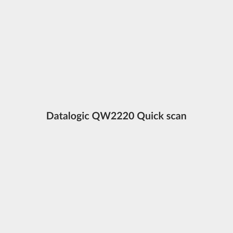 Datalogic QW2220 Quick scan Barcode Scanner With Stand - DATALOGIC