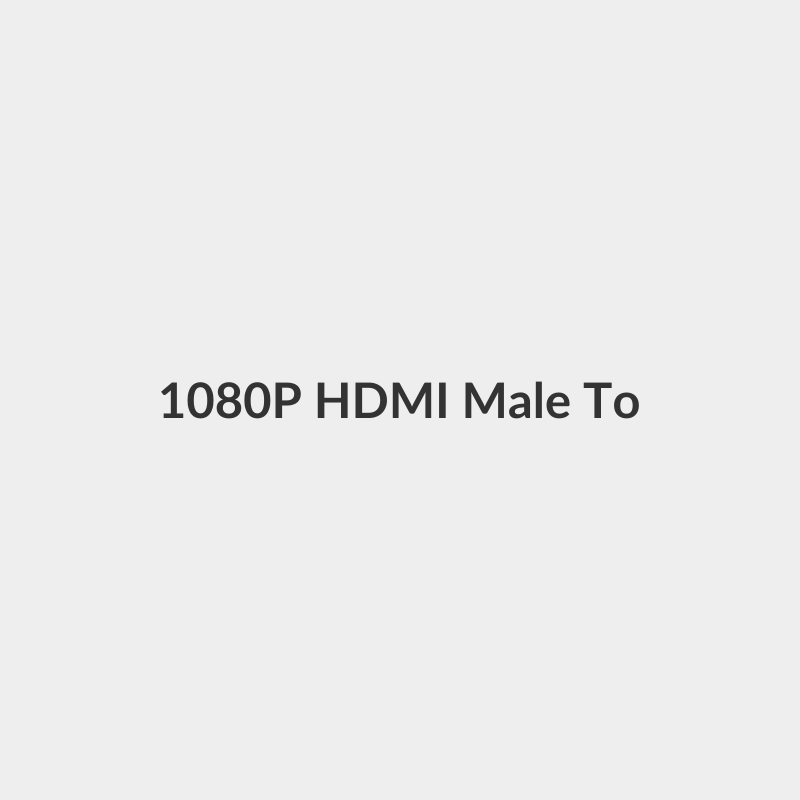1080P HDMI Male To VGA Female Video Converter Adapter Cable With Audio For Pc Dvd Hdtv White - Generic