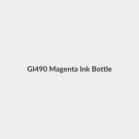 GI-490 Magenta Ink Bottle, Original Ink Refill Compatible with  PIXMA G-series Printers, Prints up to 7000 Pages Magenta - View 4