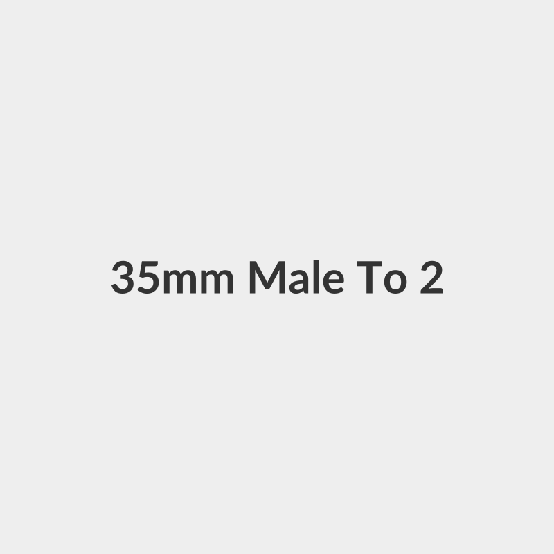 3.5mm Male To 2 RCA Male Stereo Audio Cable Black/Red/White - Generic