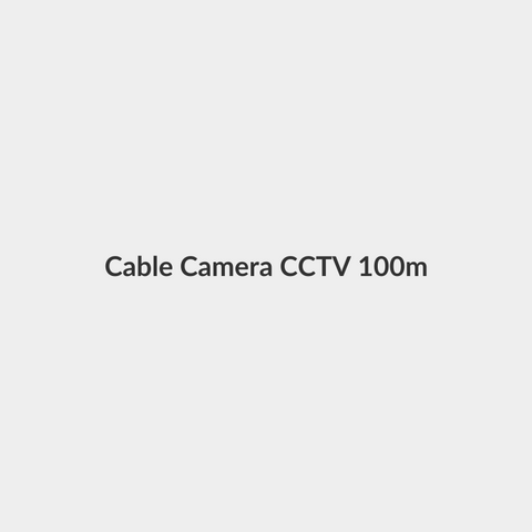 Cable Camera CCTV 100m RJ174 POINT - Point