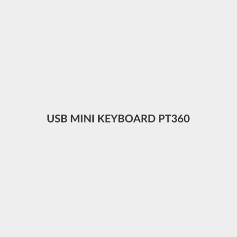 USB MINI KEYBOARD PT-360 Point - Point