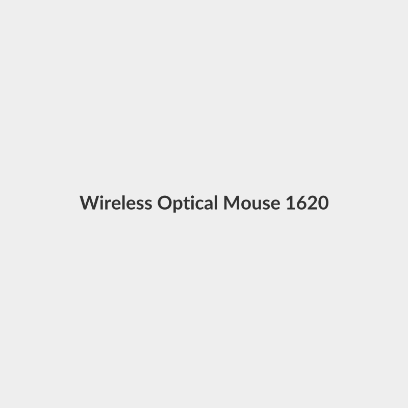 Wireless Optical Mouse 1620 Black - Rapoo