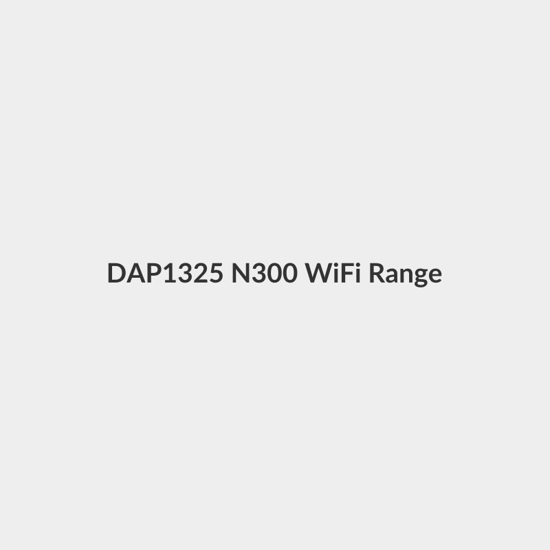DAP-1325 N300 Wi-Fi Range Extender White - D-Link