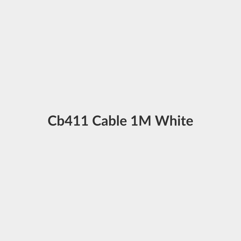 Cb411 Cable 1M White - Vidvie