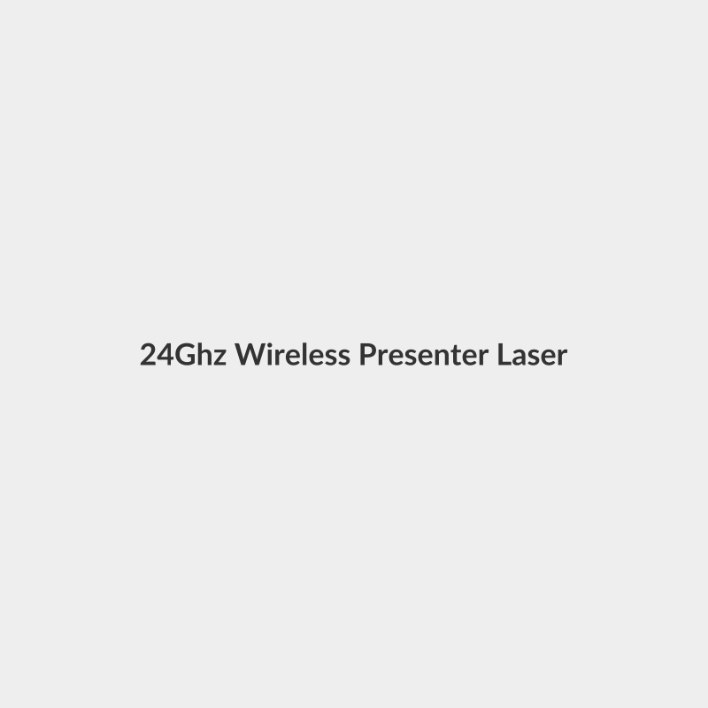 2.4Ghz Wireless Presenter Laser Pointer Pen Black/Grey - Generic