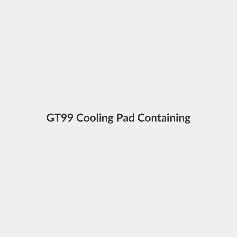 GT-99 Cooling Pad Containing Six Angle Stand With Two USB Ports And Fan Control button For Laptop 360x260x30mm - Black - Gamma
