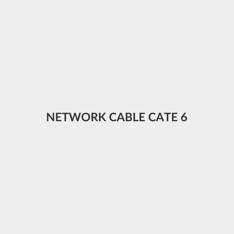 NETWORK CABLE CATE 6  50M WHITE - Generic
