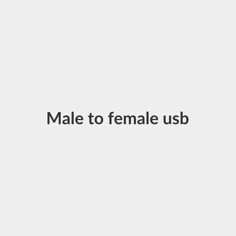 Male to female usb  cable 1.5 meter - Generic