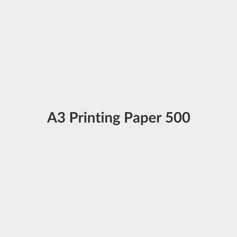 A3 Printing Paper - 500 sheets - 80g - View 4