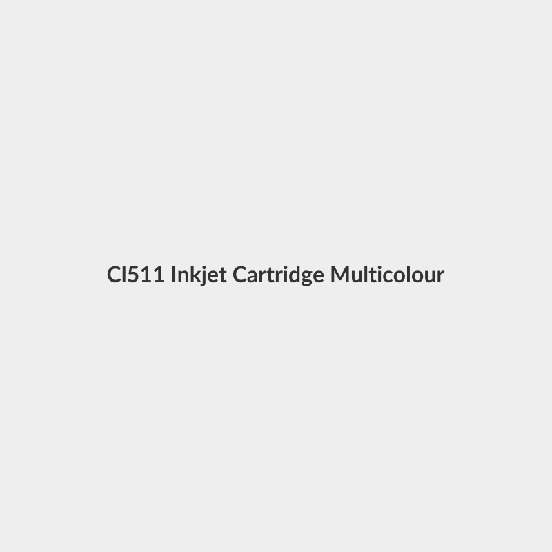 Cl-511 Inkjet Cartridge Multicolour - View 4