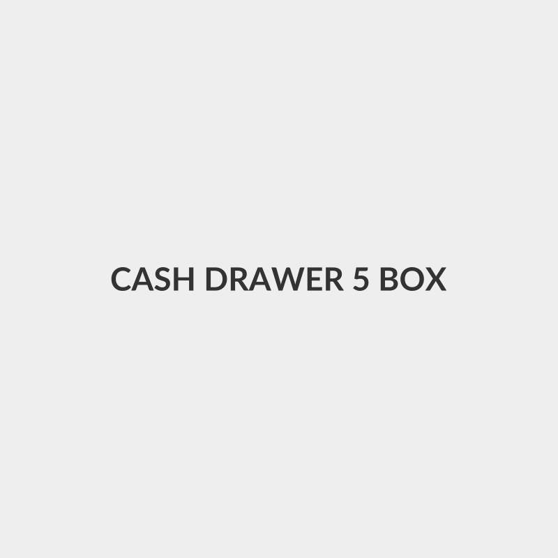 CASH DRAWER 5 BOX SAFE 6.5 K.G - Generic