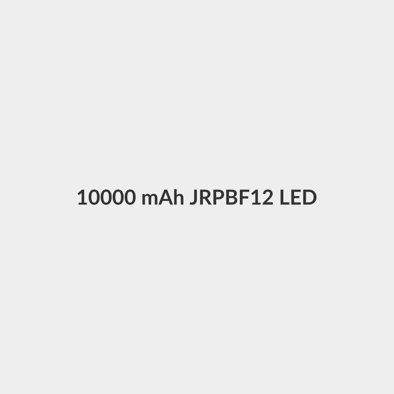 10000 mAh ,JR-PBF12 LED Power Bank – 12 W USB‑C Pd & Dual 2.4 A USB‑A Outputs, Led Battery Display, Ultra-Slim Fireproof Design, Triple‑Device Fast Charging - Black - JOYROOM