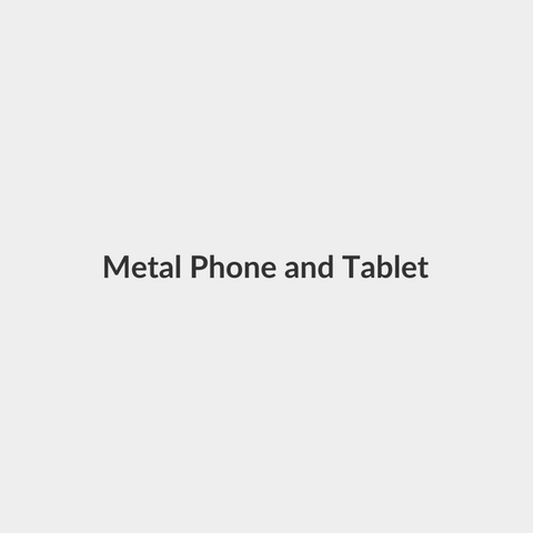 Metal Phone and Tablet Stand, Non-Slip Dual Stability Foldable 360° Rotating Disc Design, Compatible with Phones and Tablets, Adjustable, Stable Without Vibration - Generic