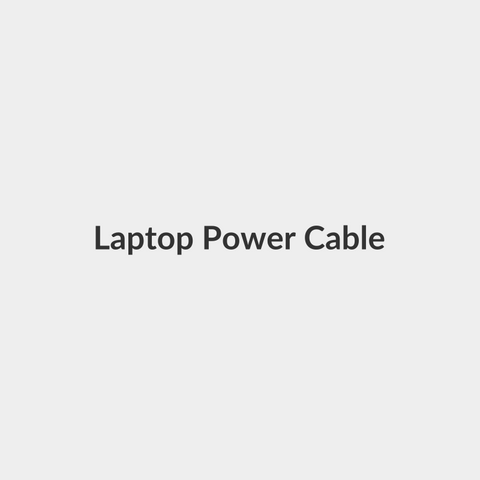 Laptop Power Cable - Generic