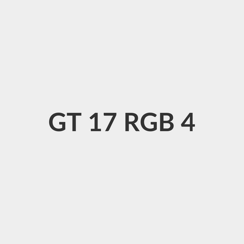 GT -17 RGB 4 FANLaptop Cooling Pad, Dual LED Fans, Unique Design, Super Airflow - Gamma