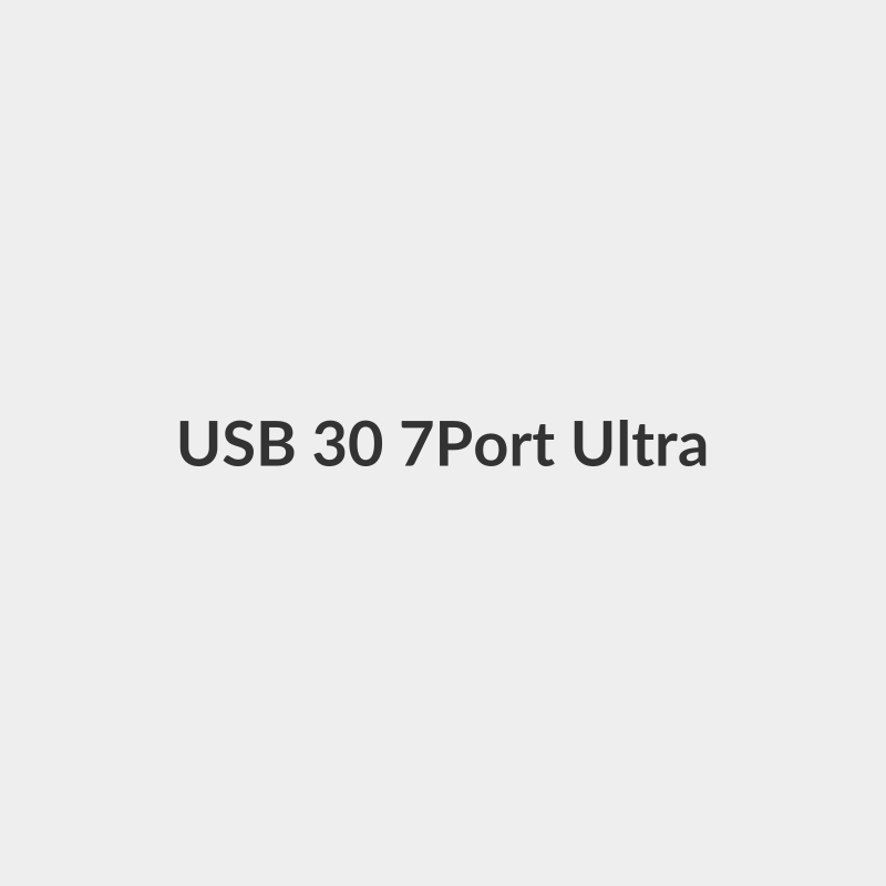 USB 3.0 7-Port Ultra Slim Data Transfer Hub Adapter with 30 C.M Extension Cable - Generic