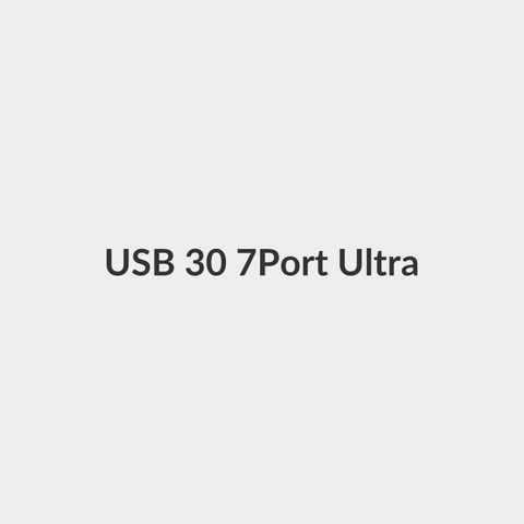 USB 3.0 7-Port Ultra Slim Data Transfer Hub Adapter with 30 C.M Extension Cable - Generic