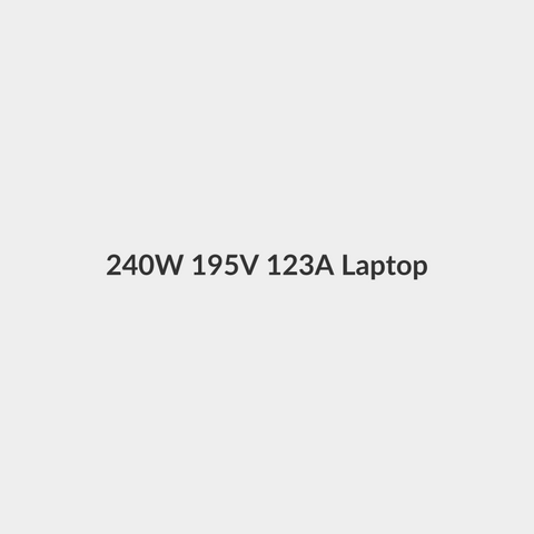 240W 19.5V 12.3A Laptop Charger Power Supply Adapter for Dell Alienware M17x R4, M18x, X51 & Precision M6400, M6500, M6600, M6800 (GA240PE1-00 / PA-9E) with Heavy-Duty Power Cord - Generic