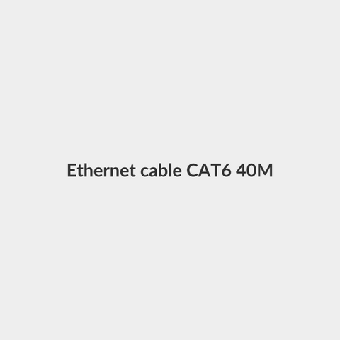 Ethernet cable CAT-6 40M  blue - Generic