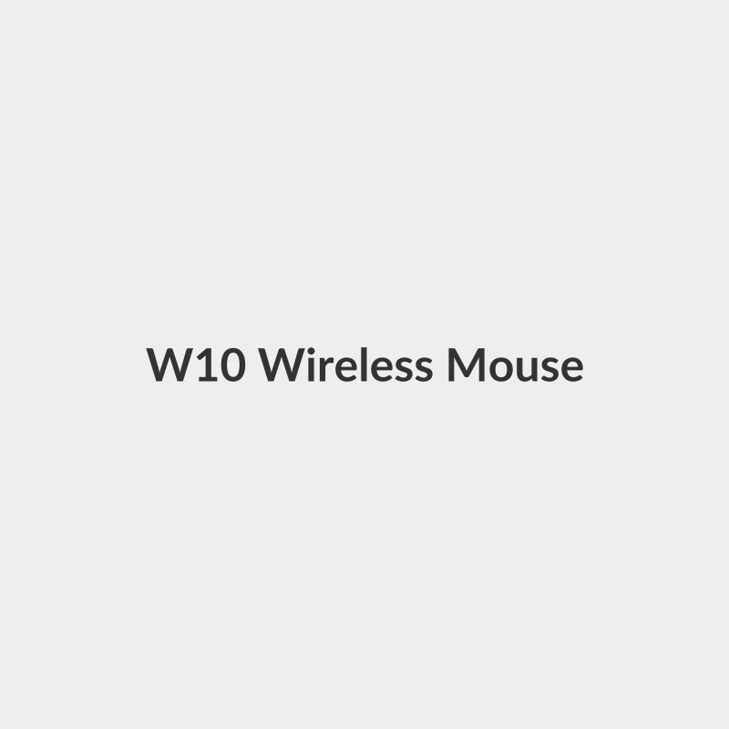 W10 Wireless Mouse - Generic